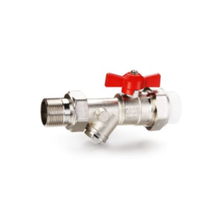 27 pp-r ball valve with strainer