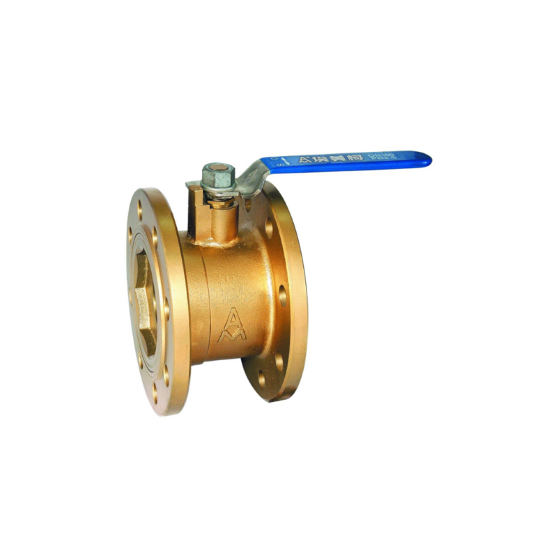 5 240 Brass Flanged Ball Valve